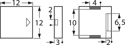 SMD-P12A03 EKULIT Akustische Signalgeber Bild 2