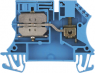 Trenn- und Messtrenn Reihenklemme, Sammelschienenanchluss, 0,5-6,0 mm², 32 A, 6 kV, blau, 1010780000