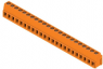Leiterplattenklemme, 23-polig, RM 5.08 mm, 0,2-2,5 mm², 15 A, Schraubanschluss, orange, 9994320000
