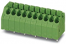 Leiterplattenklemme, 8-polig, RM 3.5 mm, 0,2-1,5 mm², 8 A, Federklemmanschluss, grün, 1710764