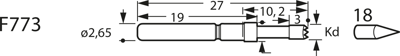 F77318B180G300 Feinmetall Prüfstifte Bild 3