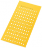 Polyester Kabelmarkierer, beschriftbar, (B x H) 25 x 5.7 mm, gelb, 83254460