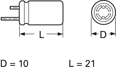 E-KSU376 Frolyt Electrolytic Capacitors Image 2