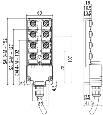 1799960000 Weidmüller Sensor-Aktor Verteilerboxen Bild 2