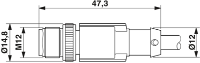 1406256 Phoenix Contact Sensor-Aktor Kabel Bild 2