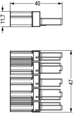 770-619 WAGO Gerätesteckverbinder Bild 2