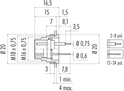 09 0315 99 05 binder Other Circular Connectors Image 2