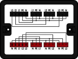 899-631/302-000 WAGO Unterputzdosen, Abzweigkästen