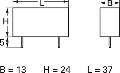 MK305K25BC SEIKA Electric Film Capacitors Image 2