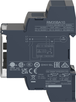 RM35BA10 Schneider Electric Überwachungsrelais Bild 4