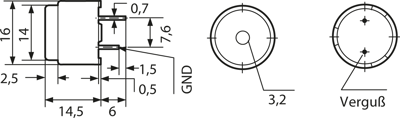 F/HCW 12 Digisound Akustische Signalgeber Bild 2