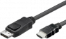 Konverterkabel DisplayPort 1.1 auf HDMI, schwarz, 1 m