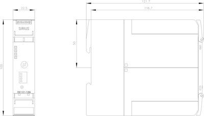 3SK1121-1CB44 Siemens Sicherheitsrelais Bild 2