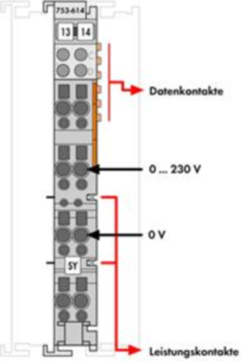 753-614 WAGO Einspeise- und Segmentmodule Bild 2