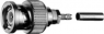 BNC Stecker 50 Ω, RG-188A/U, RG-174/U, KX-3B, RG-316/U, KX-22A, Crimp/Crimp, gerade, 100023359