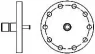 1077133-1 AMP Koaxialsteckverbinder