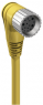 Sensor-Aktor Kabel, M23-Kabeldose, abgewinkelt auf offenes Ende, 19-polig, 15 m, TPE, gelb, 6711