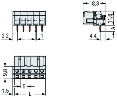 722-236 WAGO PCB Connection Systems Image 2