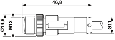 1406298 Phoenix Contact Sensor-Aktor Kabel Bild 2