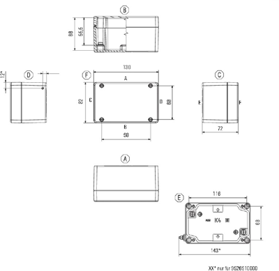 1329700000 Weidmüller General Purpose Enclosures Image 2