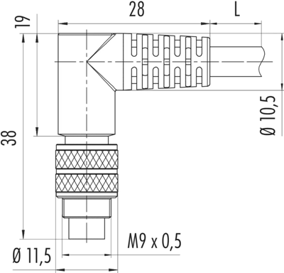 79 1426 75 08 binder Sensor-Aktor Kabel Bild 2