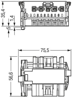 770-7105 WAGO Gerätesteckverbinder Bild 3