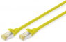 Patchkabel, RJ45-Stecker, gerade auf RJ45-Stecker, gerade, Cat 6A, S/FTP, LSZH, 2 m, gelb