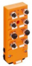 Sensor-Aktor-Verteiler, AS-Interface, M12 (Buchse, 4 Input / 4 Output), 26819