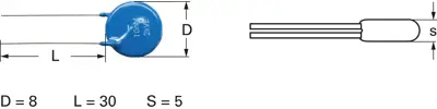 HDE101MBDEF0KR Vishay Keramik Kondensatoren Bild 2