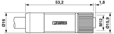 1089999 Phoenix Contact Sensor-Aktor Kabel Bild 3