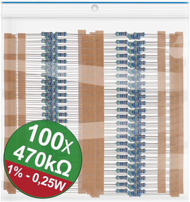 22P056 QUADRIOS Bedrahtete Widerstände