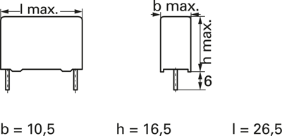 B32653A6334J000 TDK (EPCOS) Folienkondensatoren Bild 3