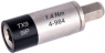 Drehmoment-Adapter, 1,4 Nm, 1/4 Zoll, L 39 mm, 21 g, 4-984