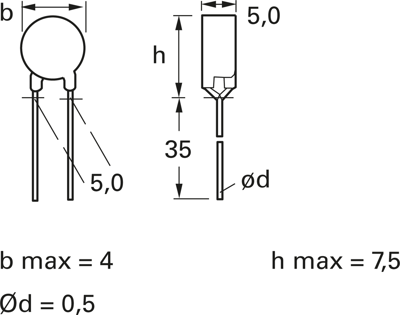 B59890C0160A070 EPCOS Kaltleiter