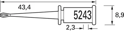 5243-0 Pomona Prüfspitzen, Tastköpfe