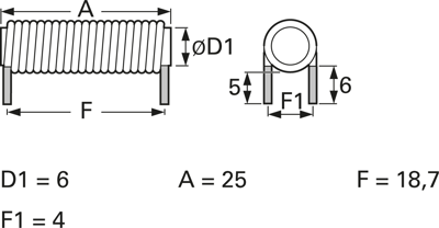 6RCC-4R0M-00 Fastron Festinduktivitäten Bild 2