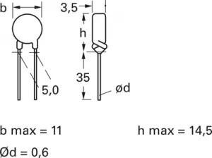 B59965C0120A070 EPCOS Kaltleiter