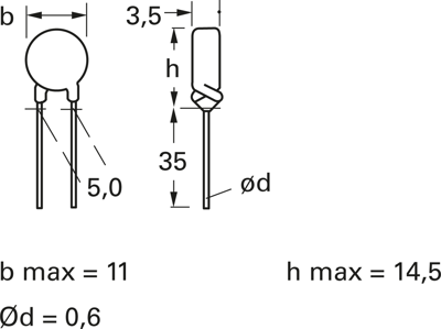 B59965C0120A070 TDK (EPCOS) PTC Thermistors