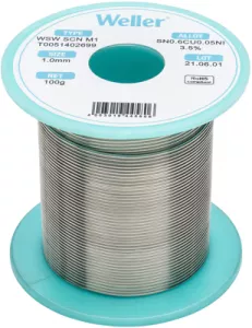 WSW SCN M1 1MM 100G Weller Solder Wires