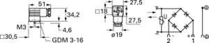 934407100 Hirschmann Automation and Control DIN Valve Connectors