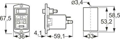 BVA01/Z0000/01 BULGIN Device Connectors Image 2