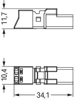 890-253 WAGO Gerätesteckverbinder Bild 2