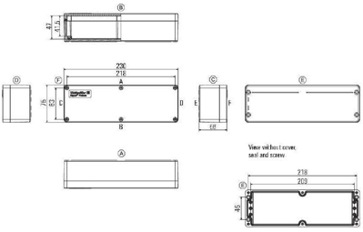 1306040000 Weidmüller General Purpose Enclosures Image 2