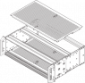 EuropacPRO Deckblech zur Verschraubung mit robuster Seitenwand, 84 TE, 175 mm