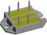 Littelfuse 3-Phasen-Brückengleichrichter, 1200 V (RRM), 100 A, ECO-PAC1, VUO86-12NO7