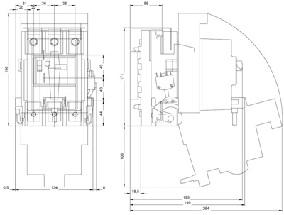 3NP5065-1CG00 Siemens Lasttrennschalter Bild 2