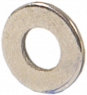 Unterlegscheibe, Innen-Ø 2.7 mm, Außen-Ø 6 mm, Stahl, DIN 125, 21100-721