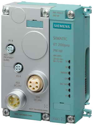 6ES7194-4AK00-0AA0 Siemens System wiring and connections