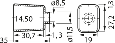 4311.9401 SCHURTER Zubehör für Netzsteckverbinder Bild 3