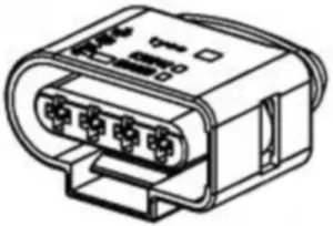 638245-2 AMP Automotive Power Connectors